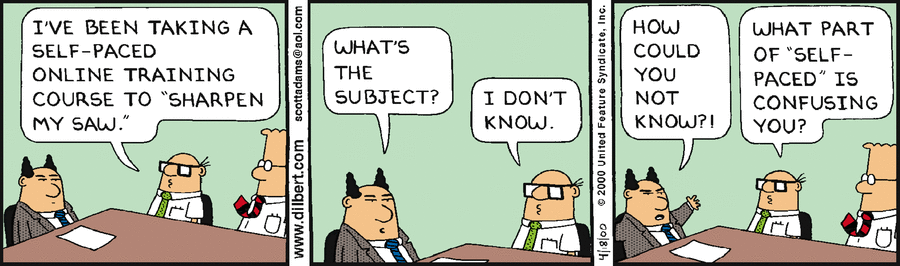 Dilbert Cartoon